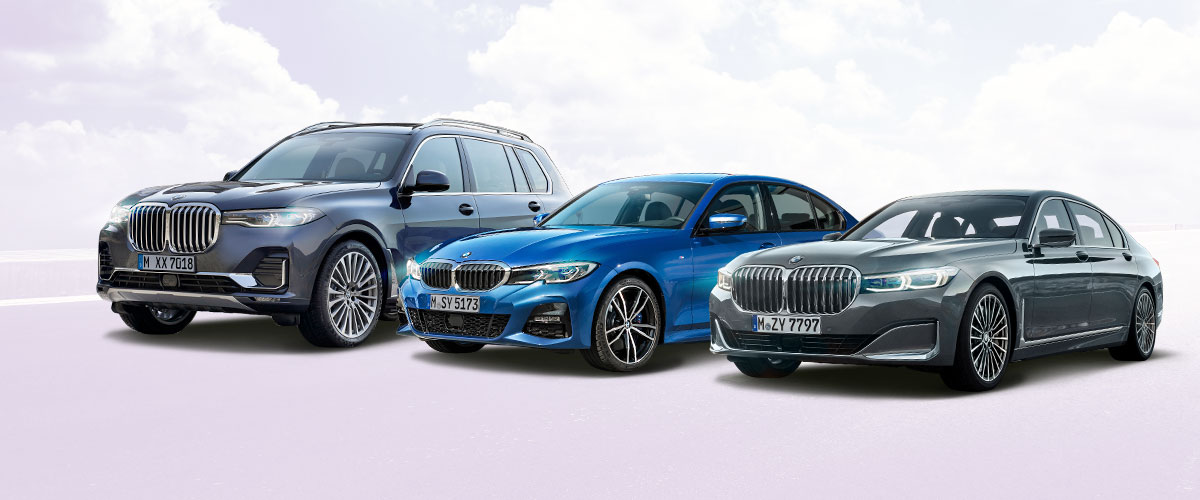 BMW 3 и 7 серии и BMW X7
