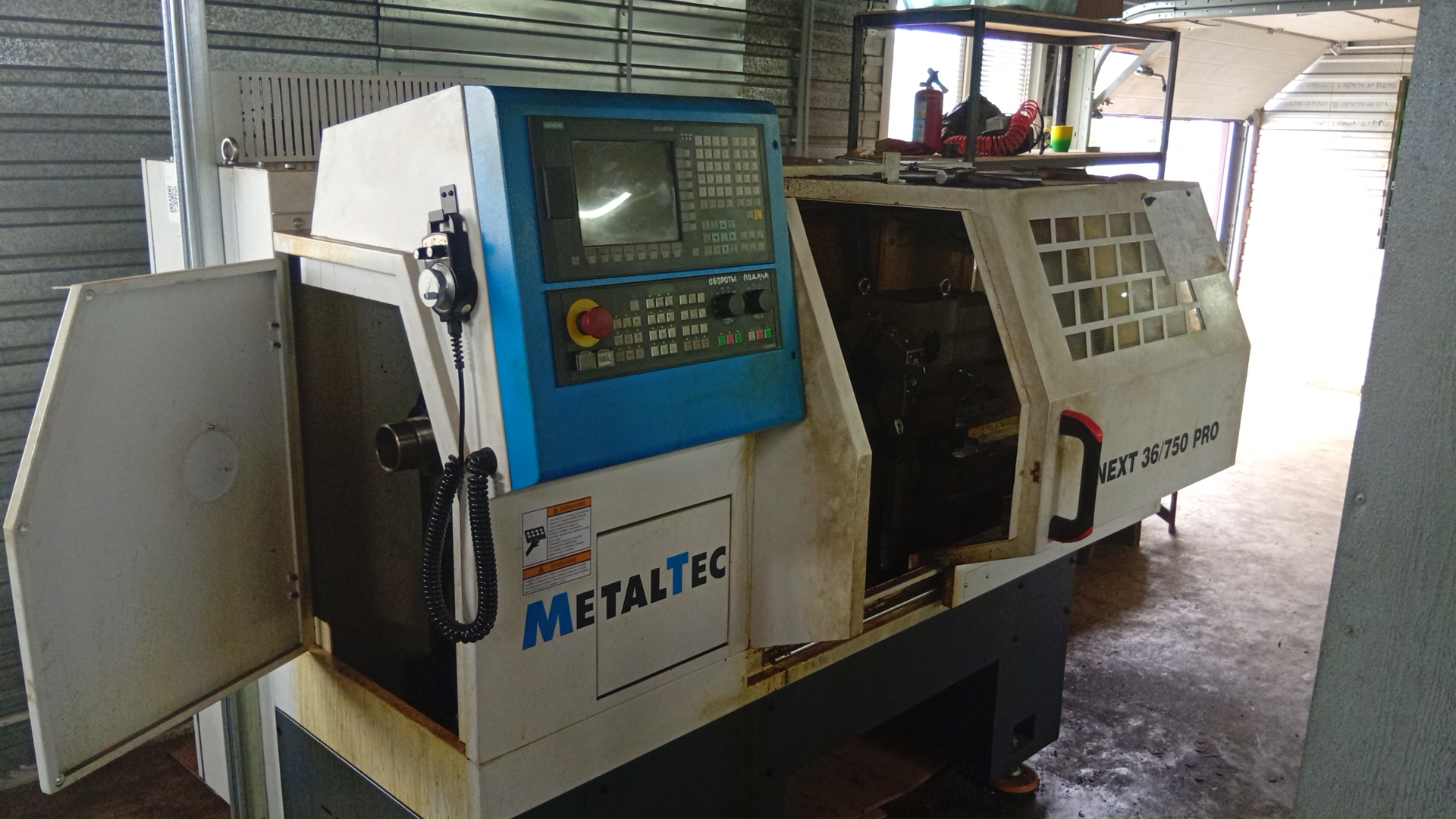 Токарный станок с ЧПУ - MetalTec Next 36x750 Pro