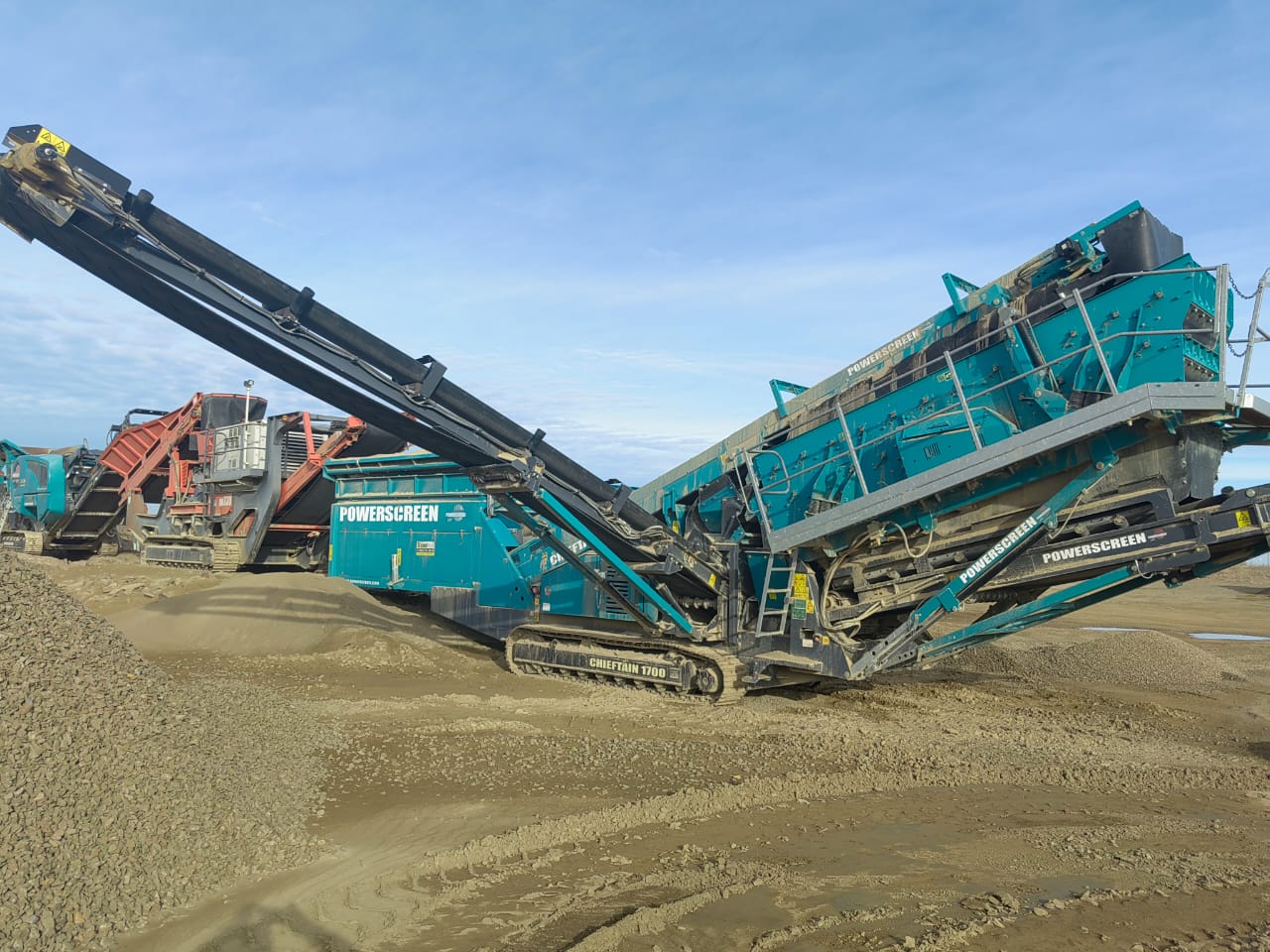 Сортировочная установка Powerscreen Chieftain 1700