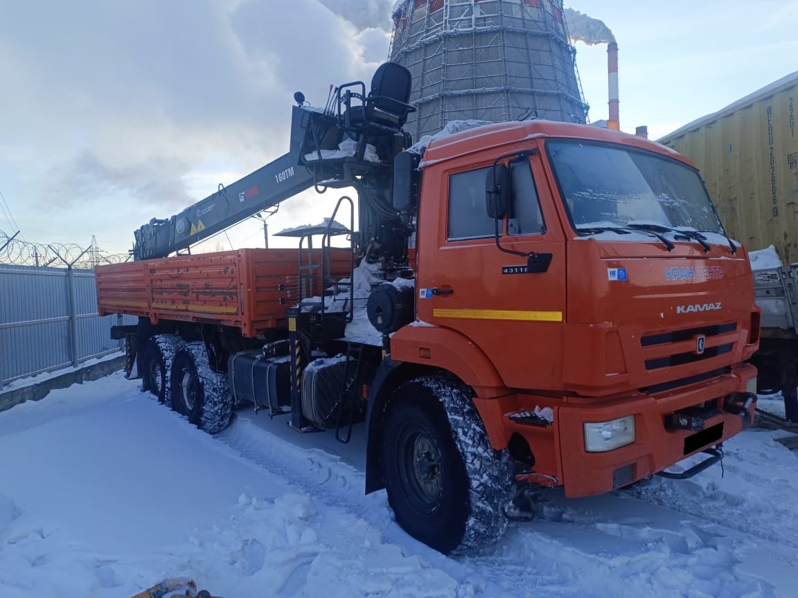 А/м бортовой КАМАЗ 43118-23027-50 с КМУ Hiab 160