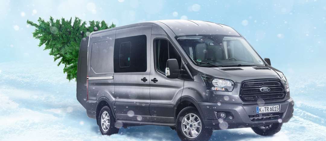Новый год с доставкой на дом: какие LCV подойдут для перевозки ели