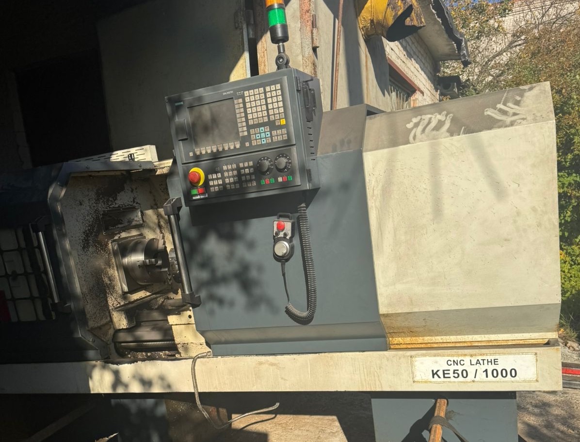 Токарный станок с ЧПУ Siemens CK6150X1000