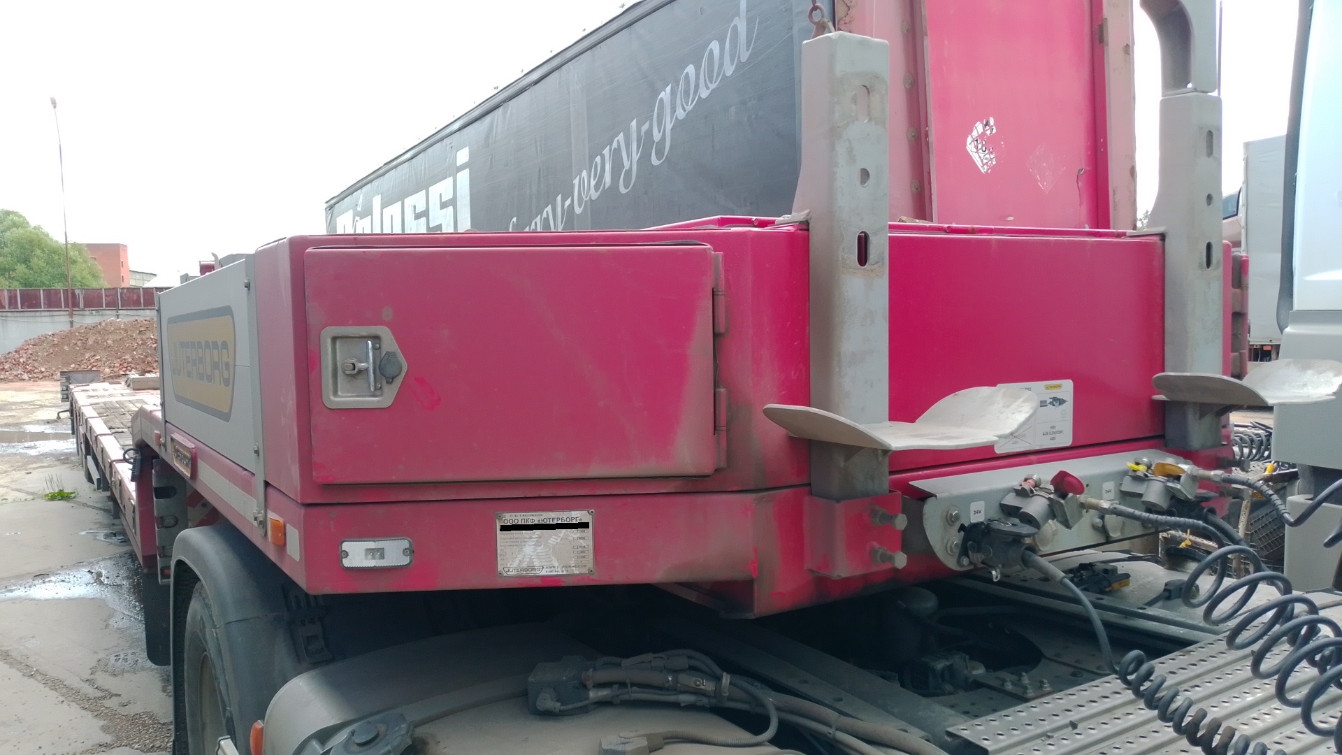 Полуприцеп-тяжеловоз Juterborg 985234