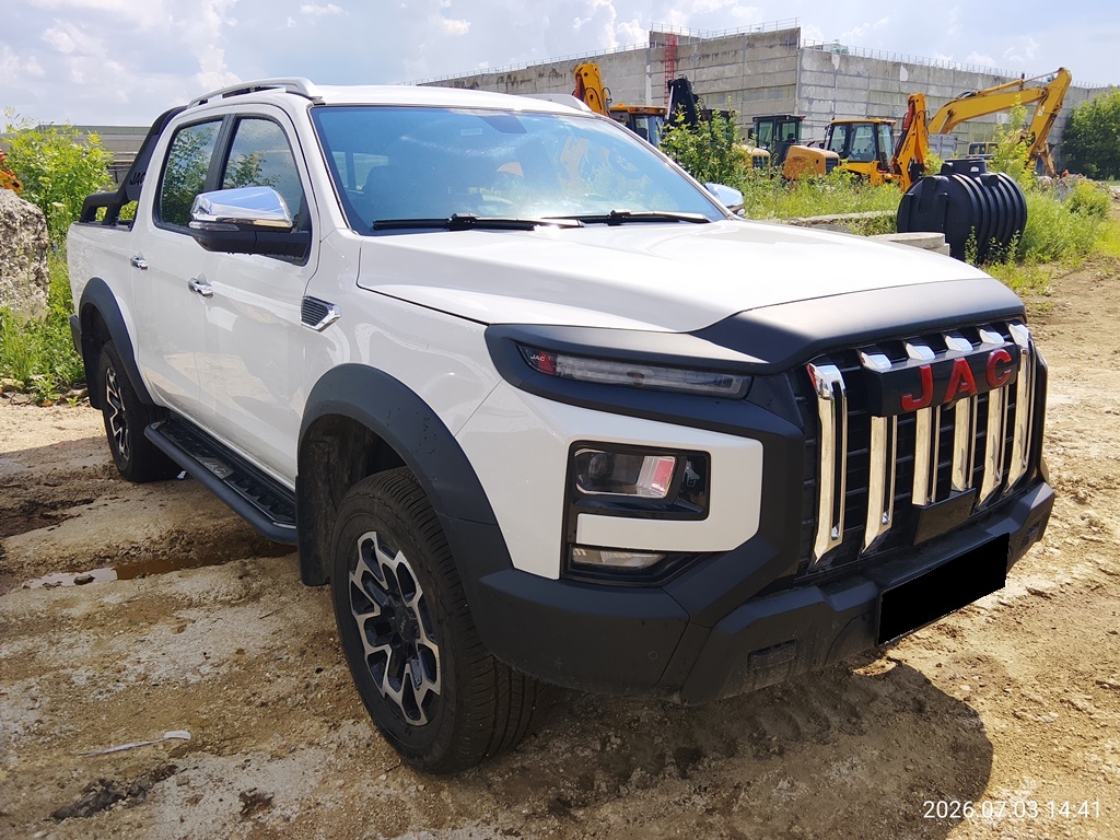 JAC T9 2.0 AT (224 л.с.) 4WD Пикап Двойная кабина