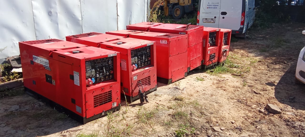 Сварочный агрегат дизельный двухпостовой EW500DST