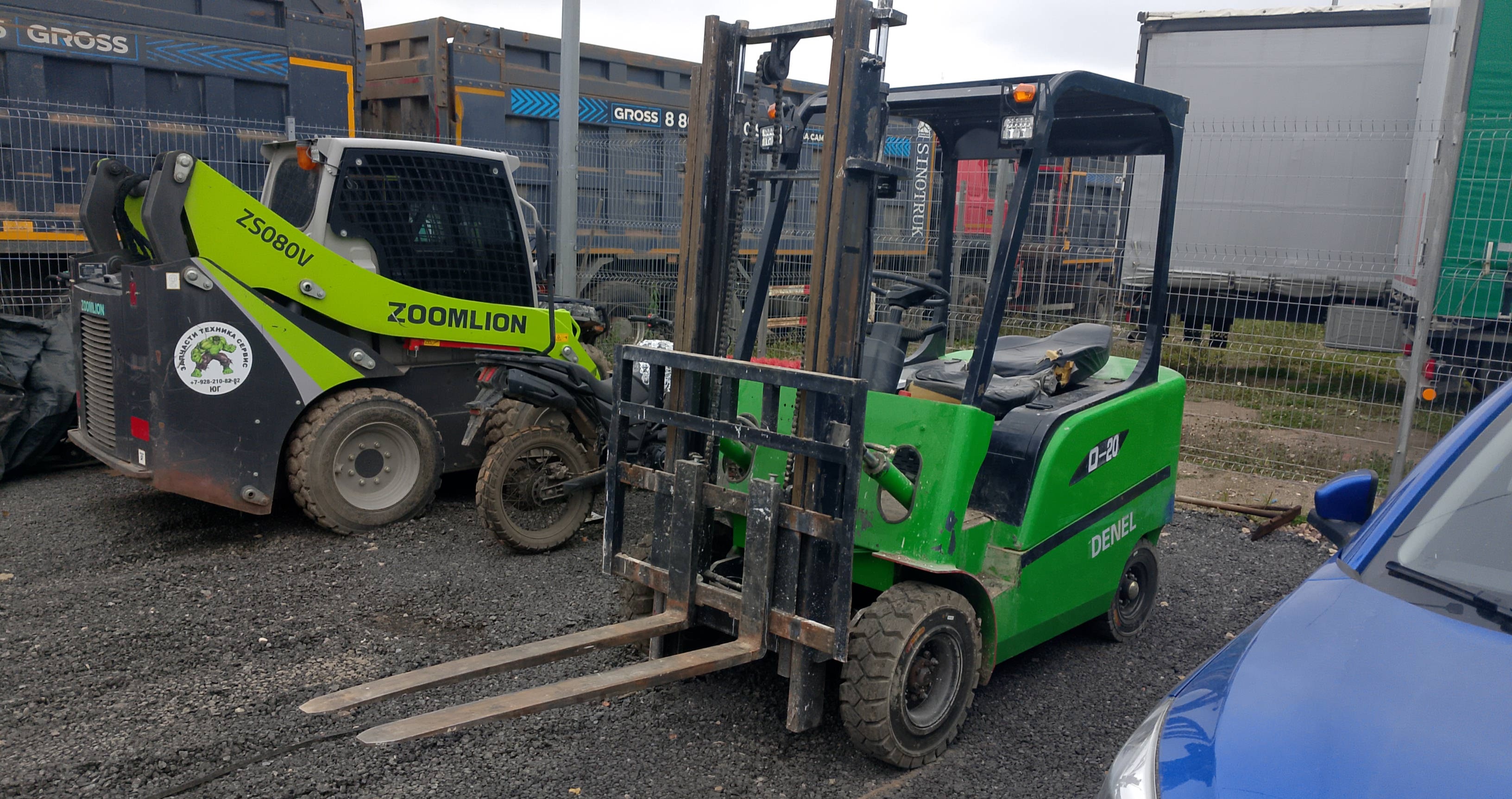 Погрузчик электрический с вилочным захватом Huayao CPD-20