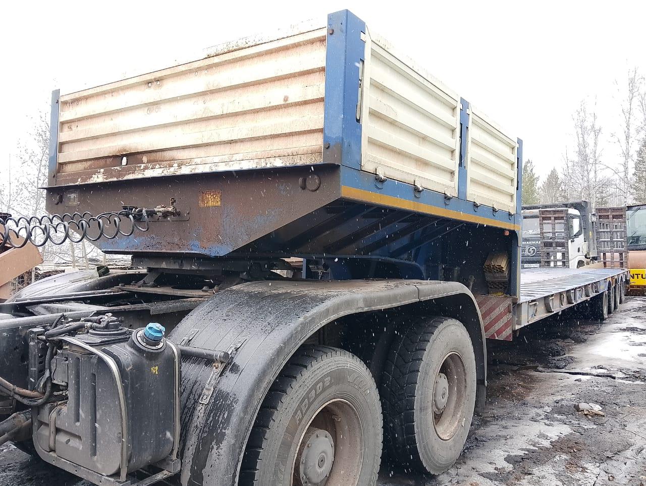 Полуприцеп низкорамный Amur