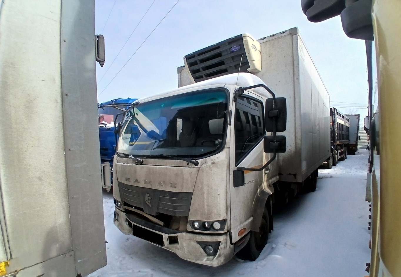 Рефрижератор на шасси КАМАЗ Компас 43089-44511-F5 (57589A)