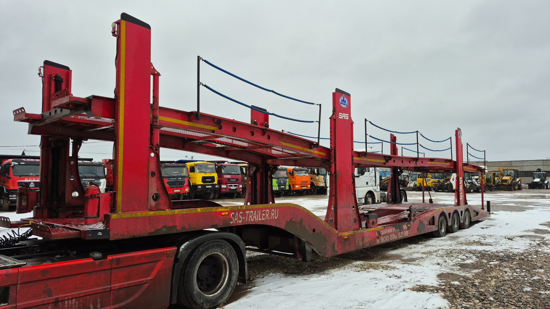 Прицеп для перевозки автомобилей Luxuda LZC9405BG