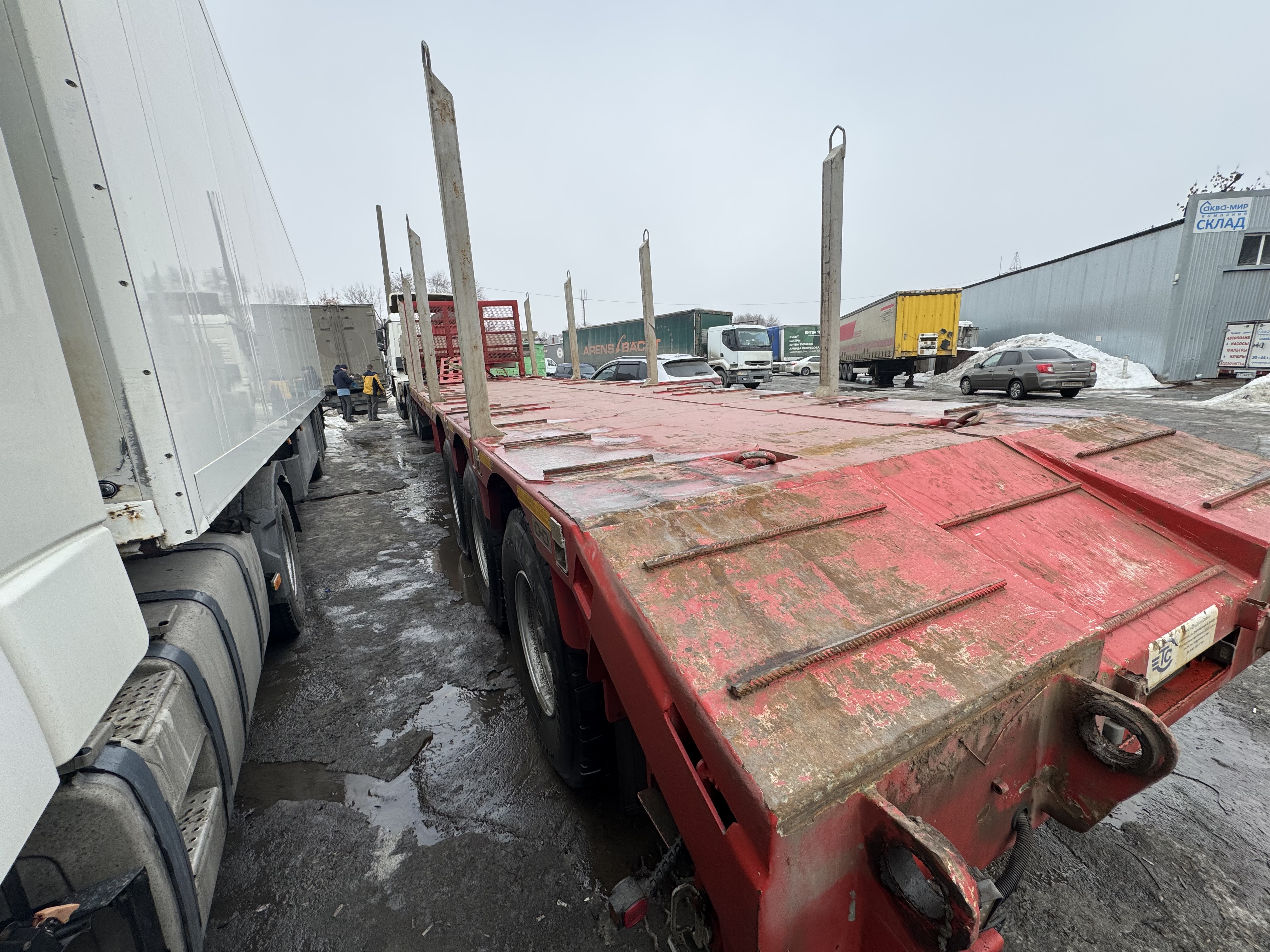 Полуприцеп-тяжеловоз Specpricep 9942НЗ