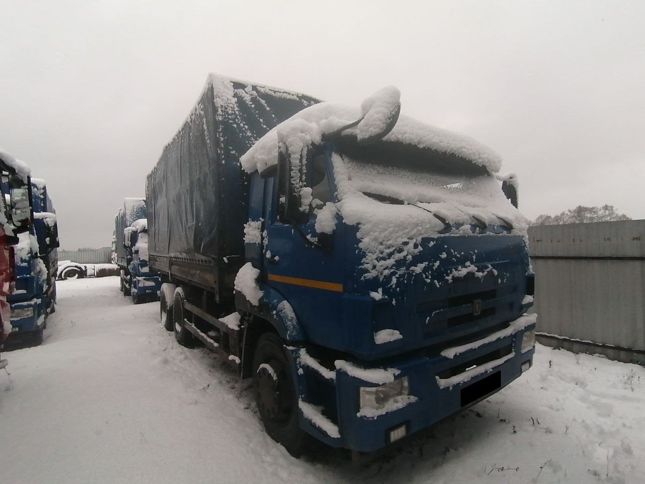 А/м бортовой тентованный на шасси Камаз 65116 (4305BT)