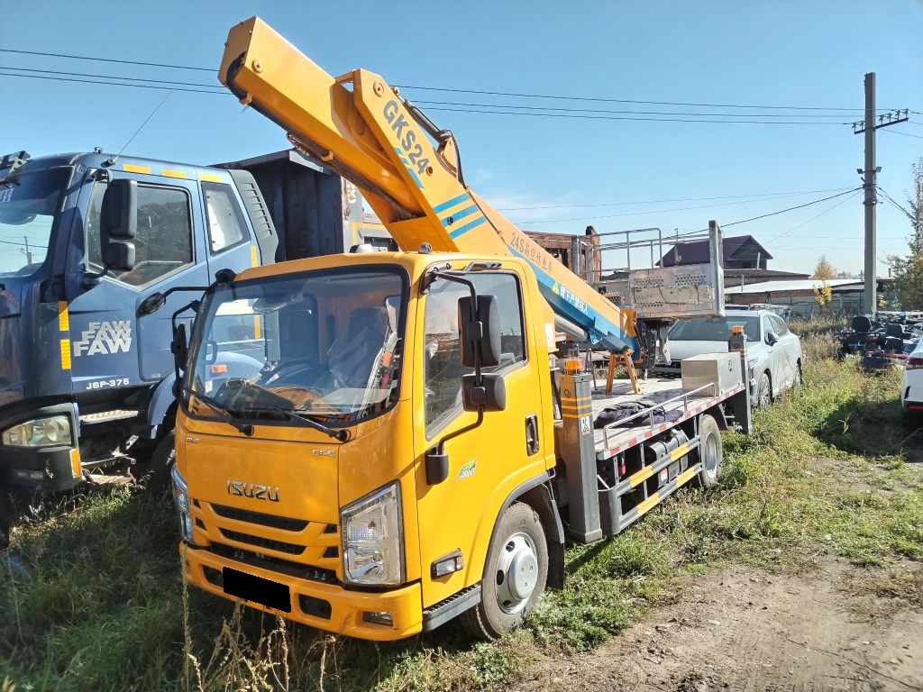 Автовышка Isuzu с подъемником с рабочей платформой CL5040JGK6AJB