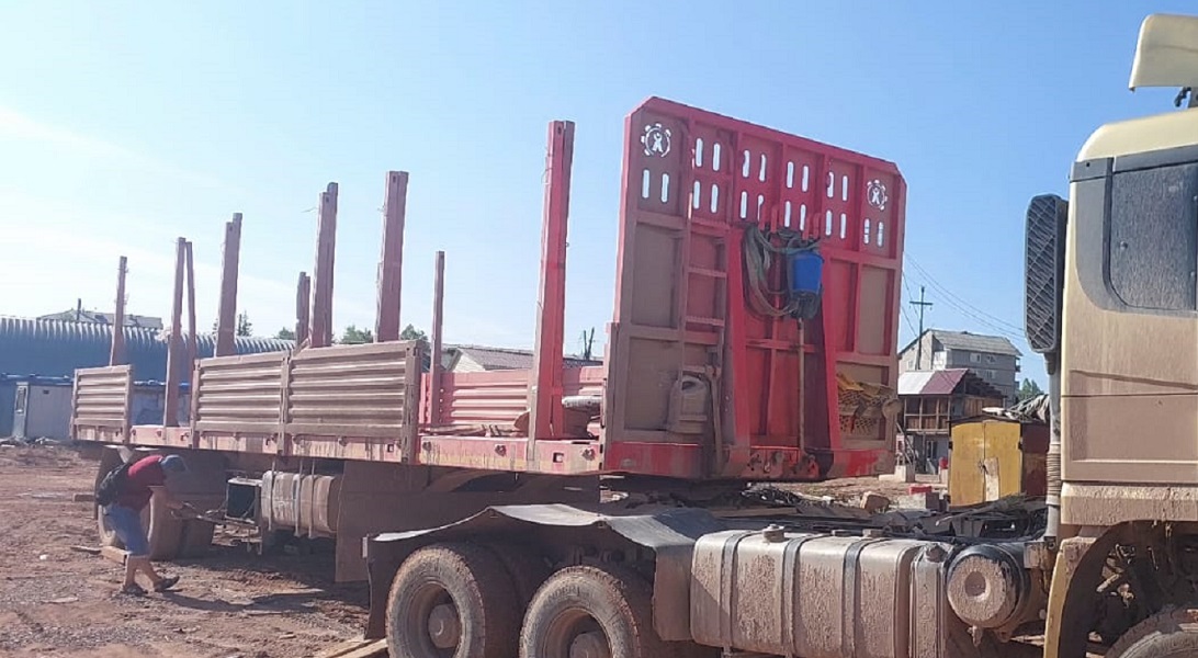 Полуприцеп-тяжеловоз САВ 931822-0000090 (98130С)