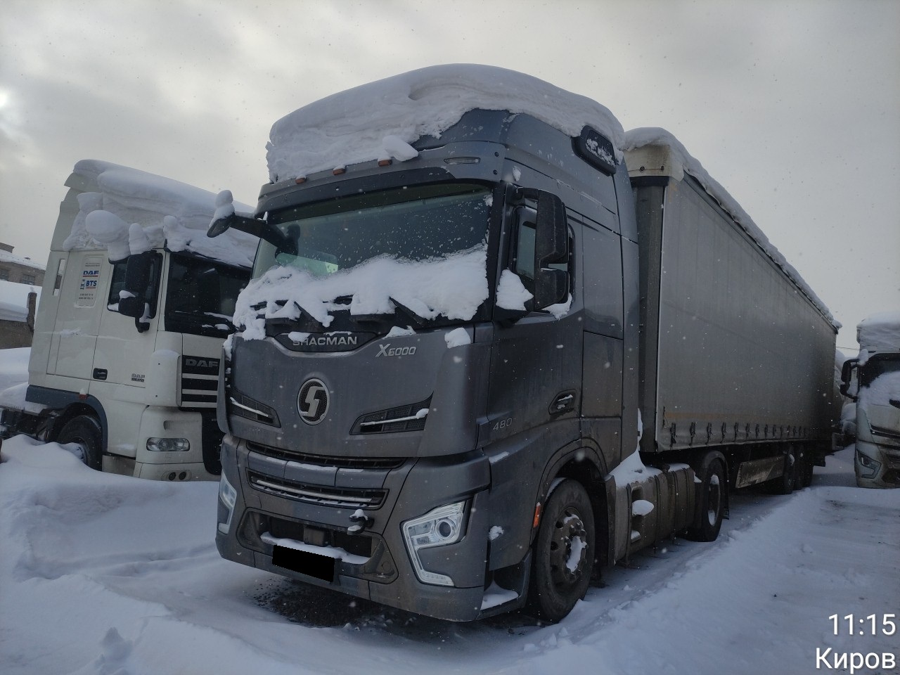 Тягач седельный Shacman SX4188YY381