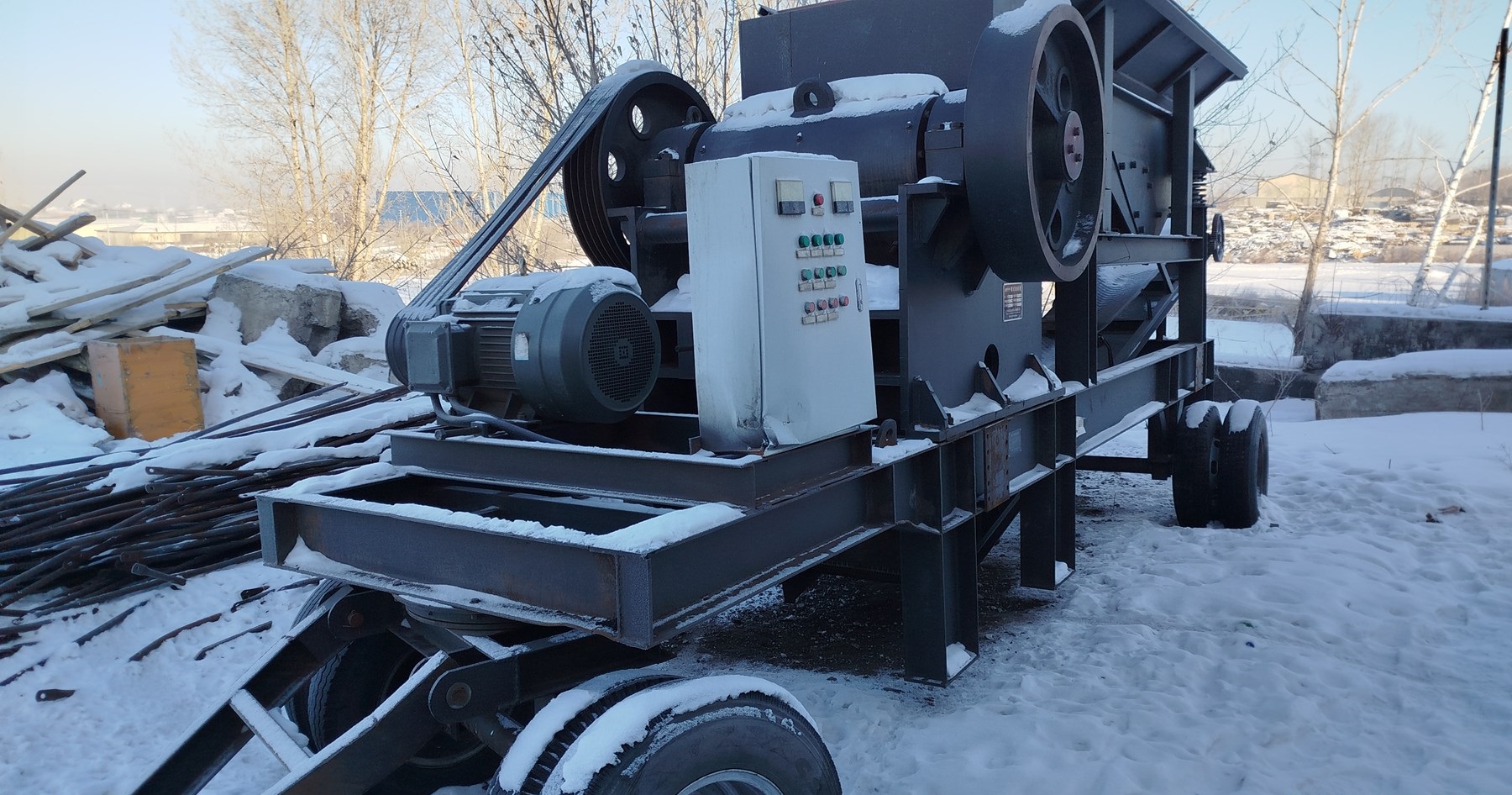 Мобильная дробильная станция YP2530