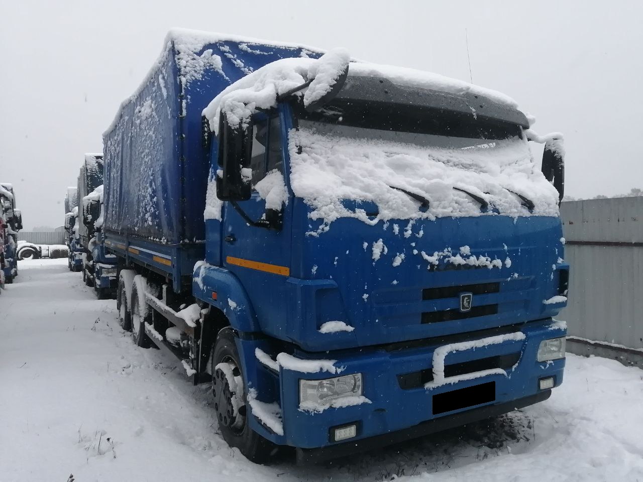 А/м бортовой тентованный на шасси Камаз 65116 (4305BT)