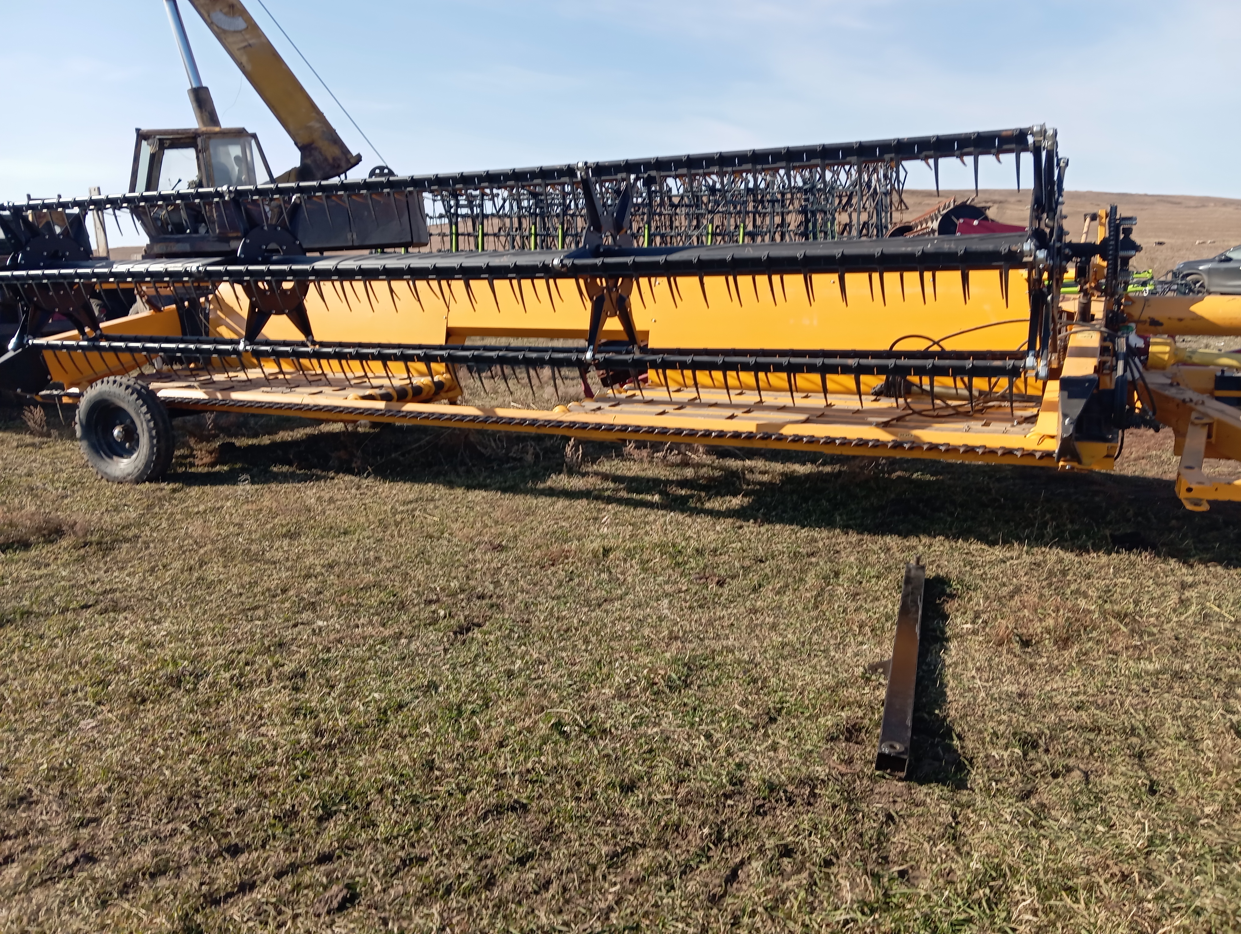 Жатка валковая прицепная ЖВП-6,4