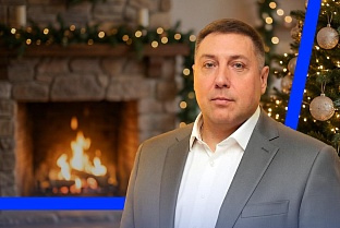 Поздравление с наступающим Новым годом от первого заместителя генерального директора «Балтийского лизинга» Антона Сапожк