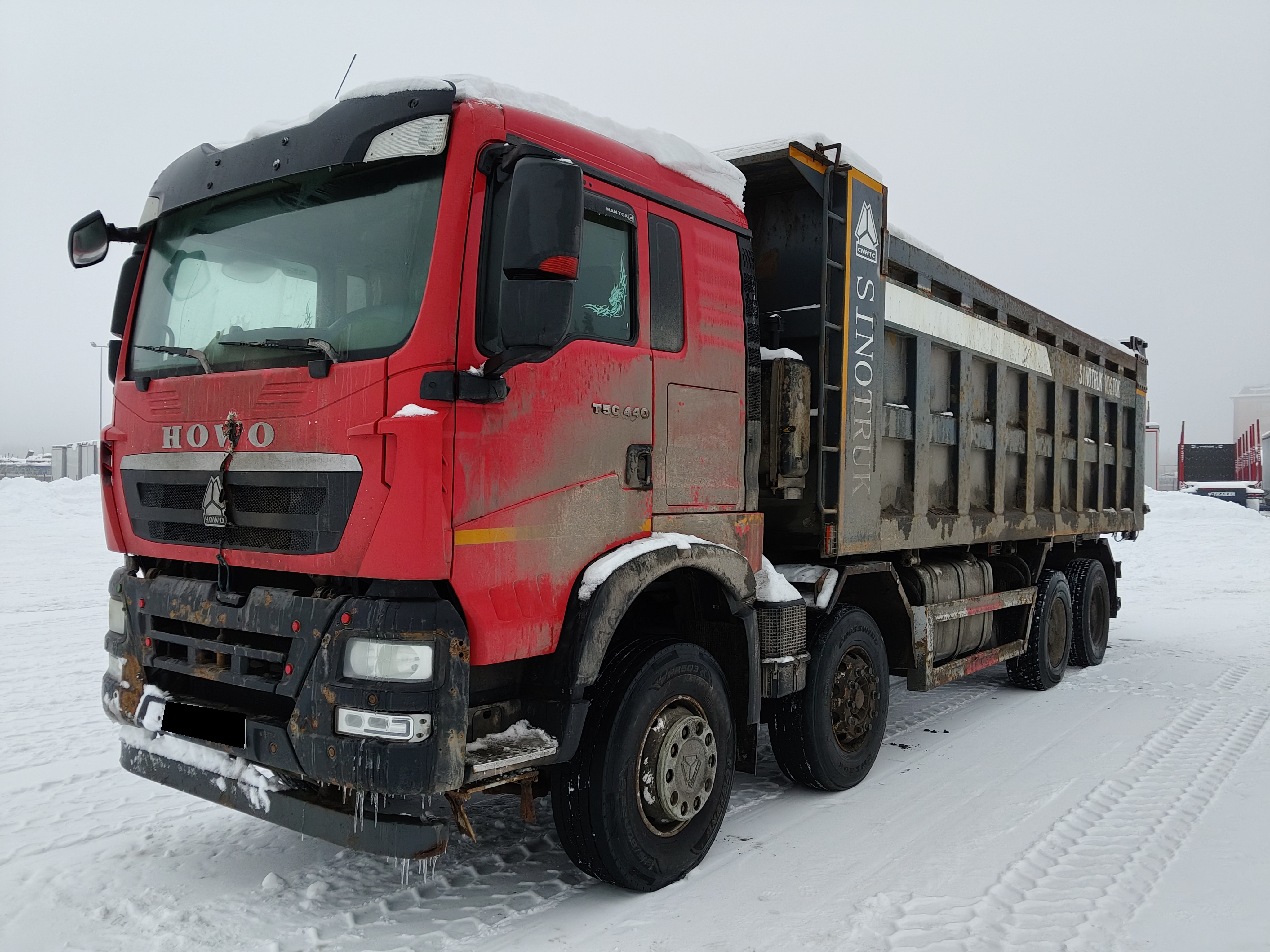 Самосвал Howo T5G ZZ3317V386GE1