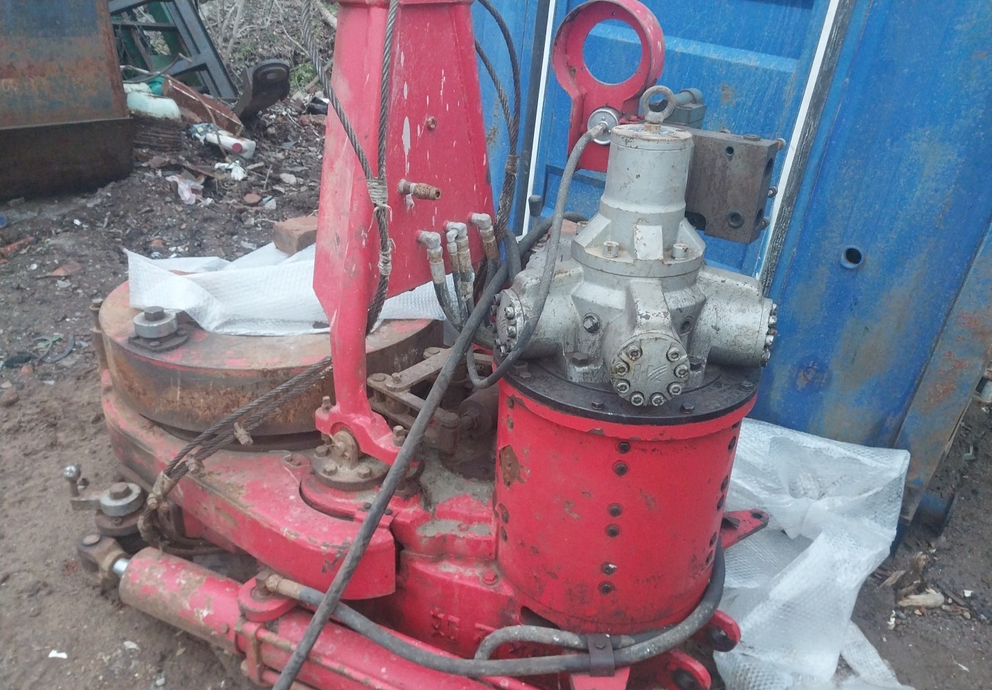 Силовой ключ для бурильных труб ZQ 203-100 со станцией гидравлической YD-160