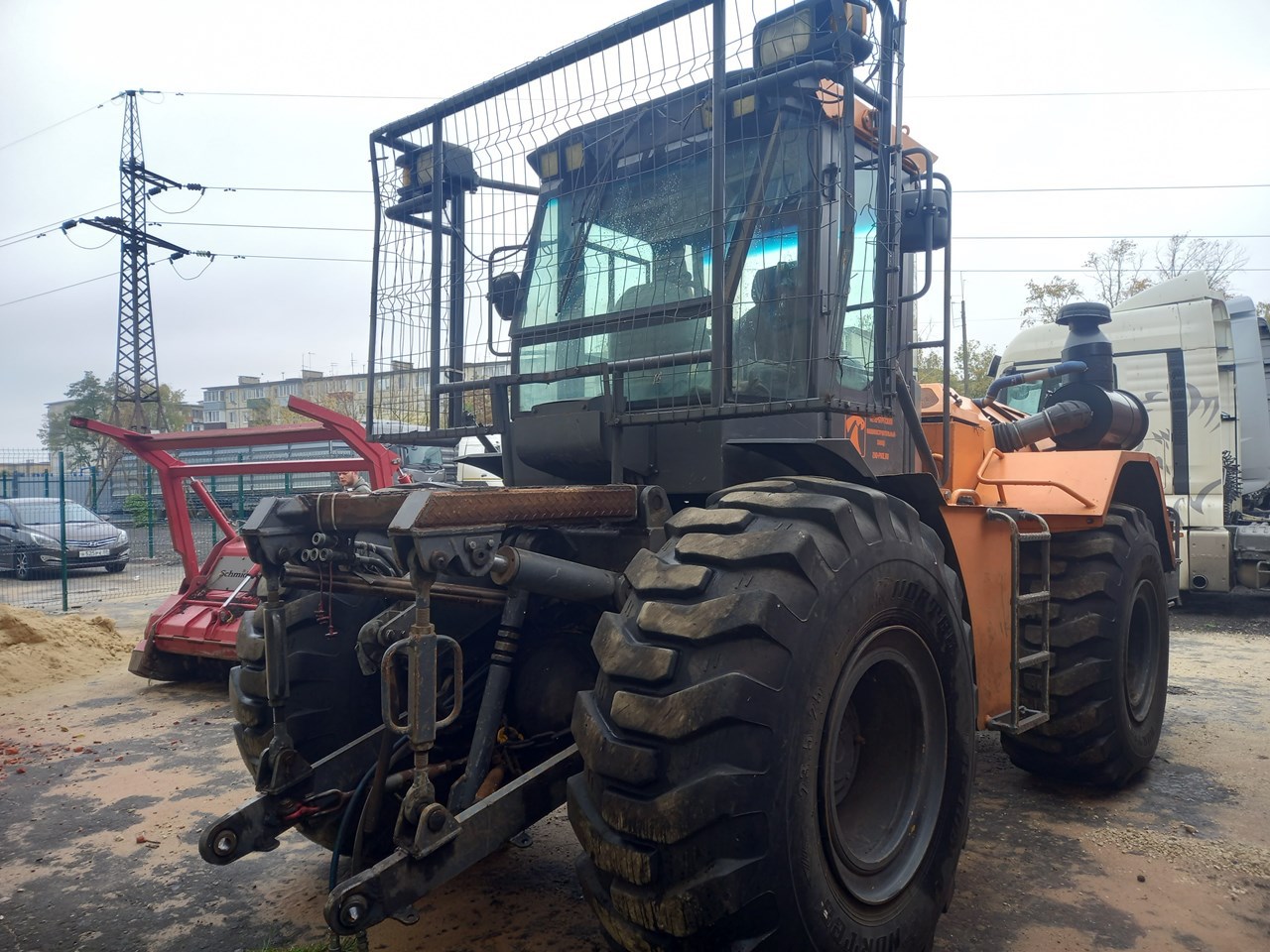 Машина самоходная для фрезерования почвы МФ-705