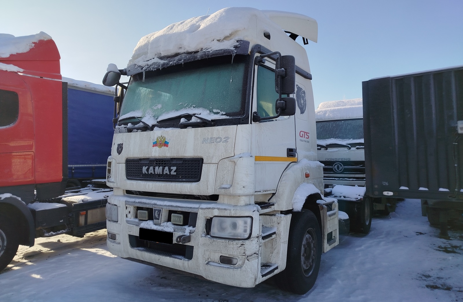 Тягач седельный КАМАЗ М1840 5490-S5