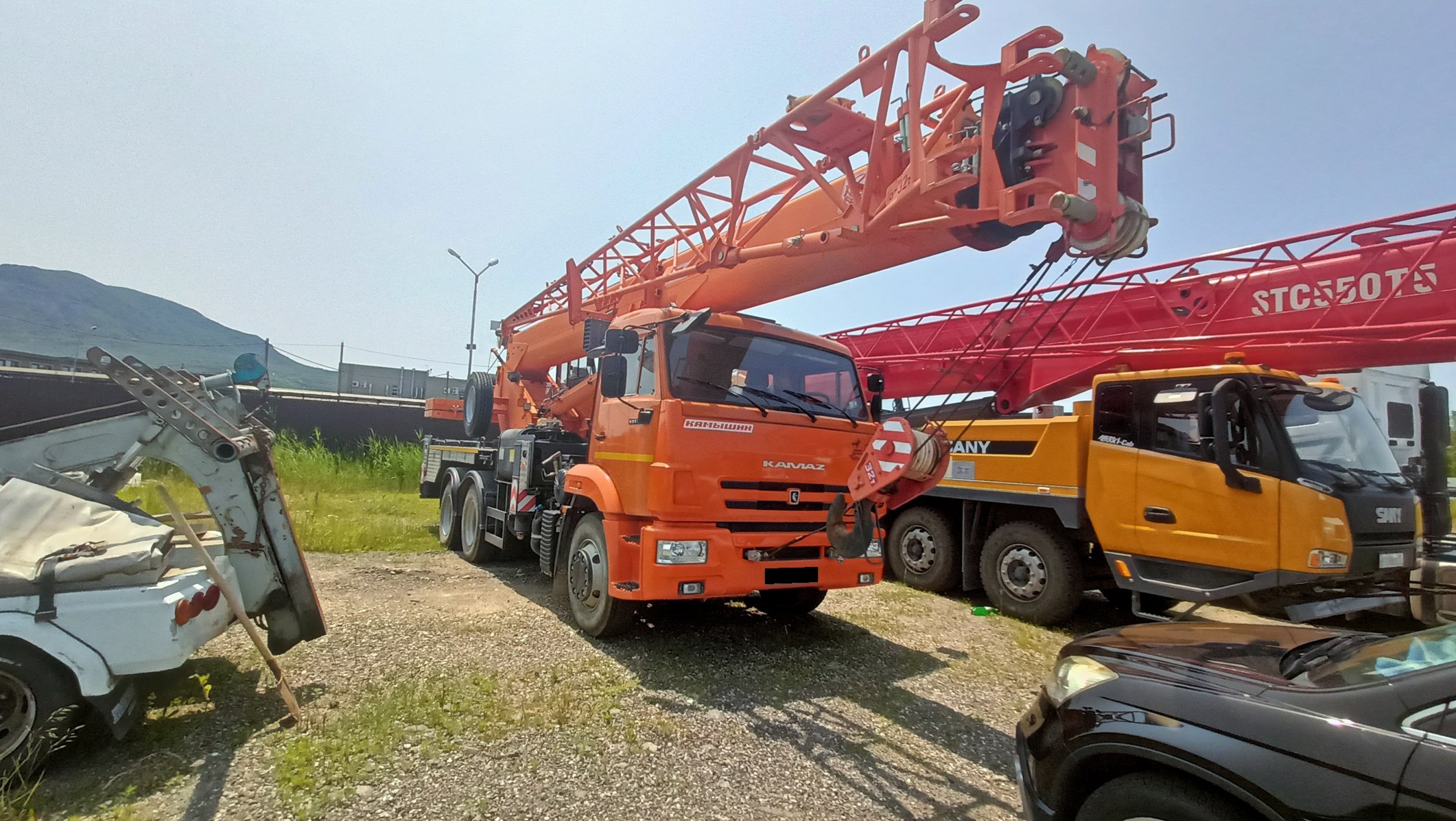 Автокран Камышинский КЗ (шасси КАМАЗ) КС-55729-1К-31