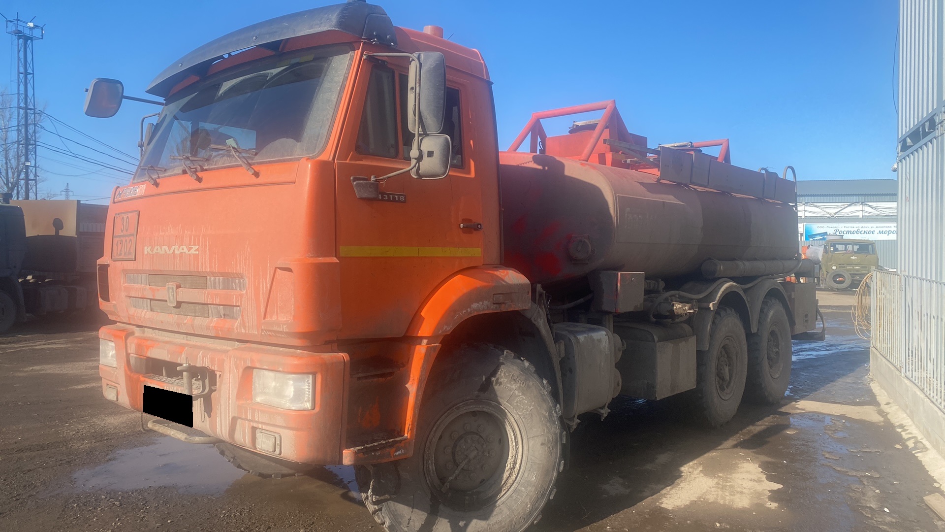 Автотопливозаправщик Граз GRK66 на шасси Камаз 56167-51