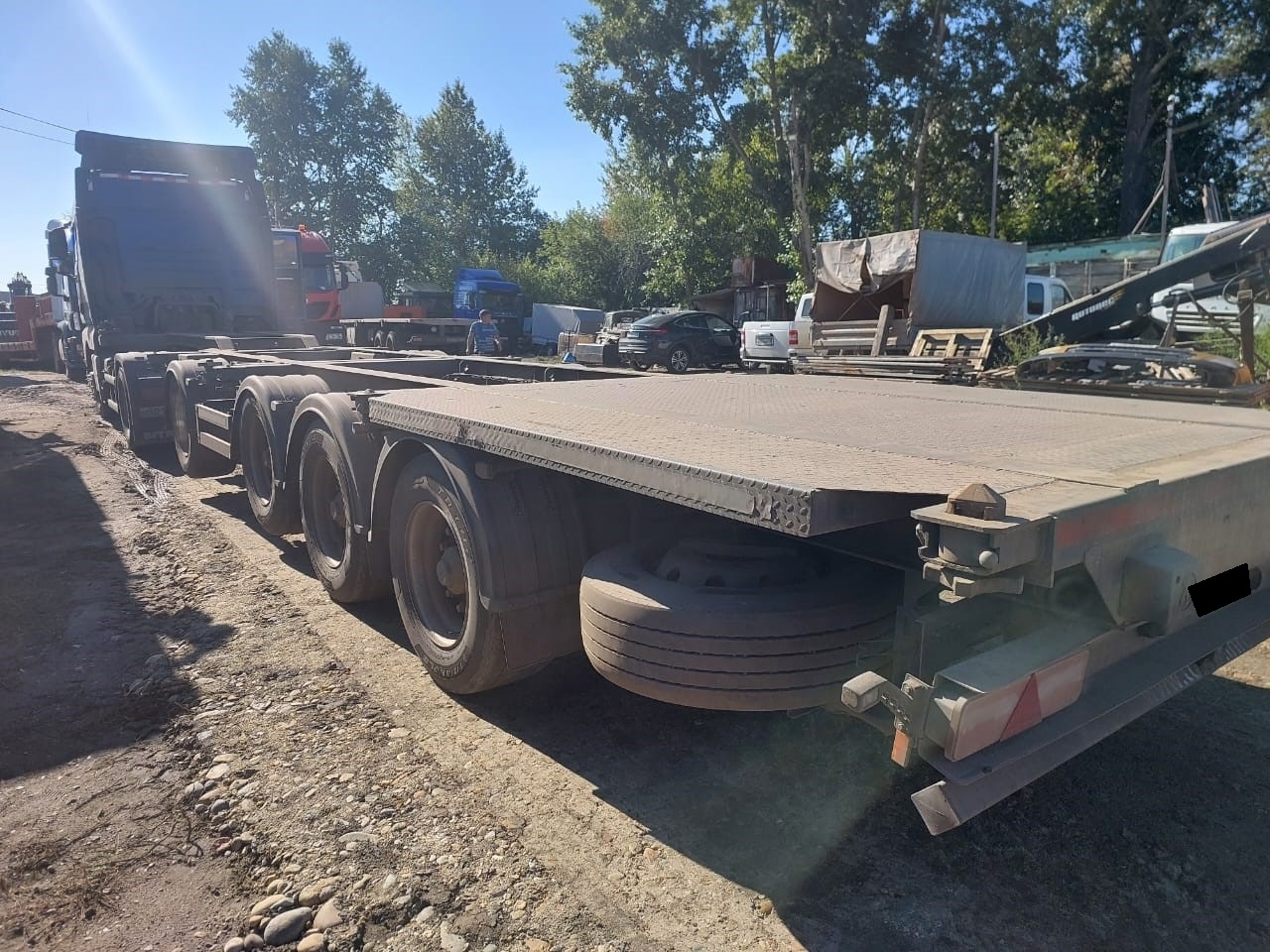 Полуприцеп- контейнеровоз Тонар 99891