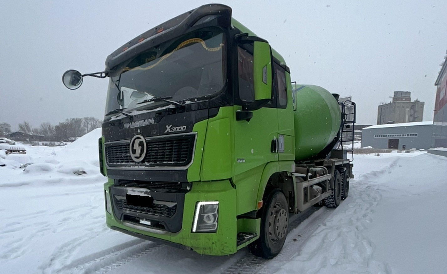 Автобетоносмеситель Shacman SX5258GJB6R384