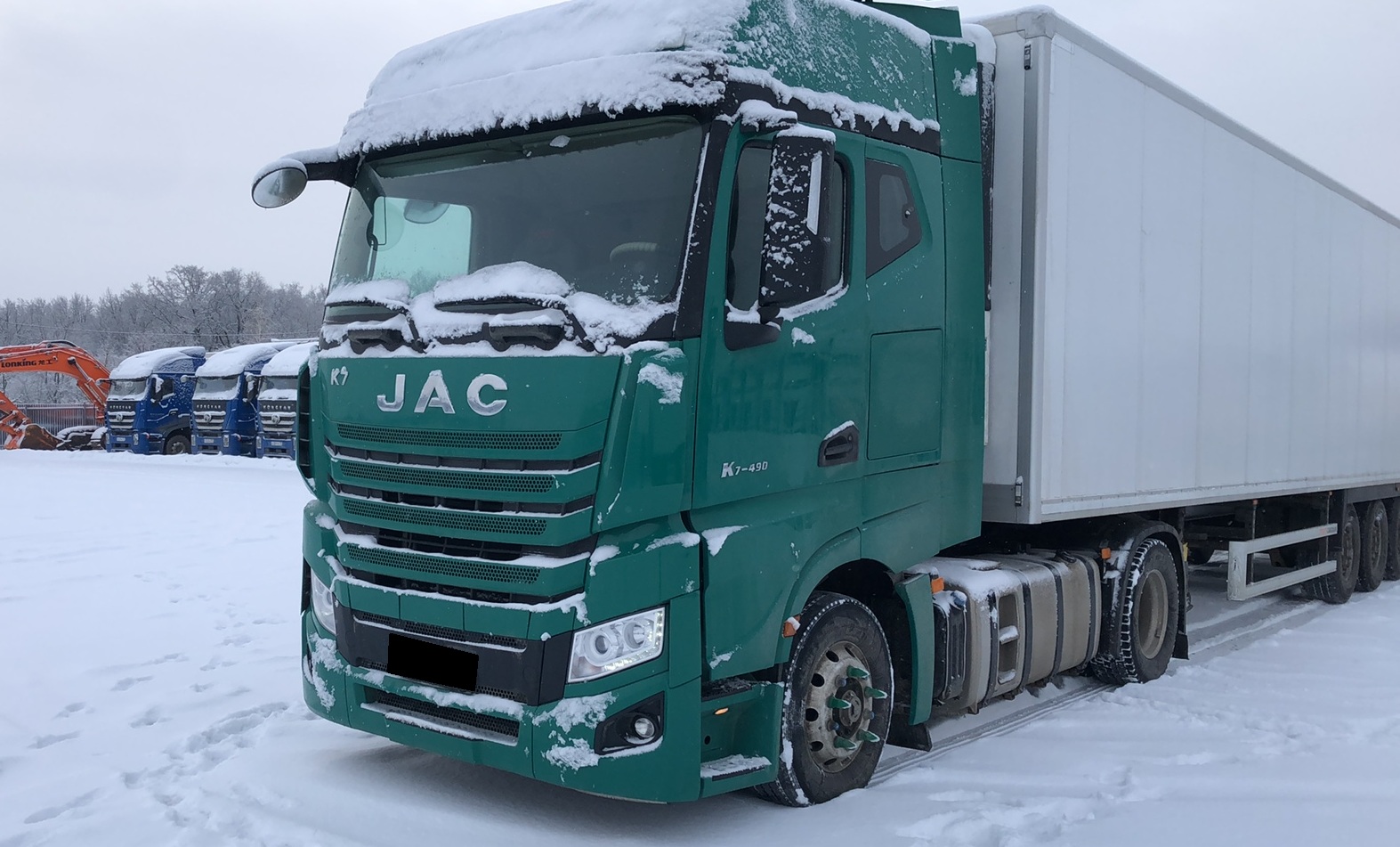 Тягач седельный Jac K7 