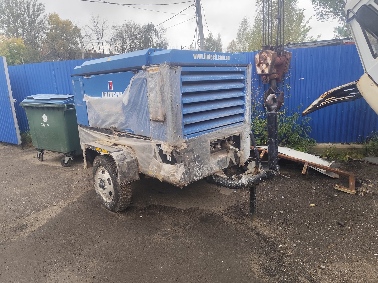 Дизельный винтовой компрессор модели LUY110-12