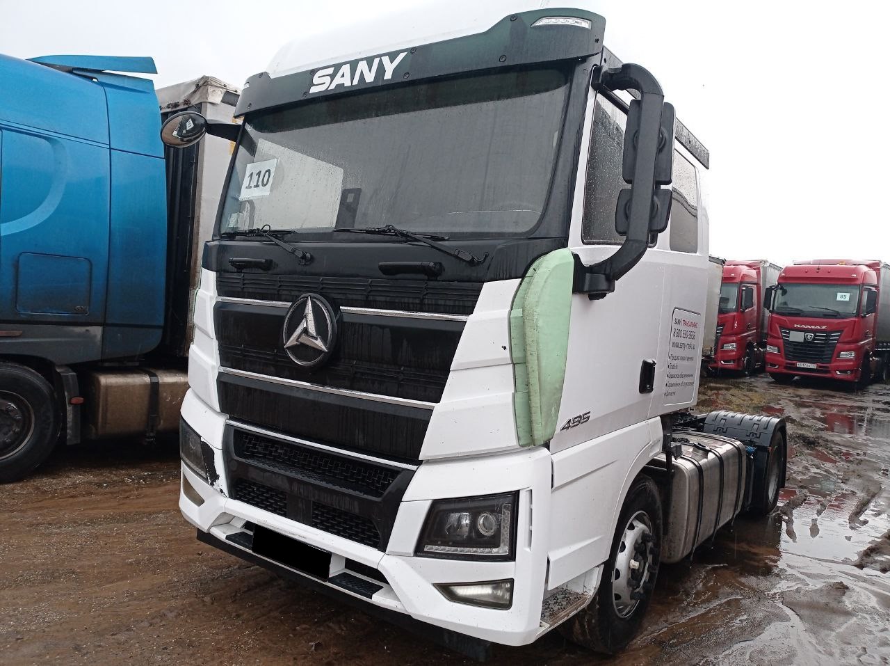 Тягач седельный SANY S490 TD4x2G