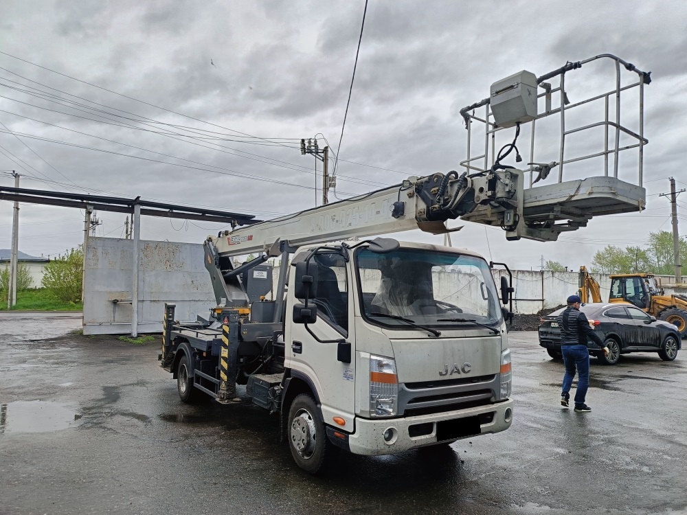 Автогидроподъемник на шасси Jac N80 (538937)