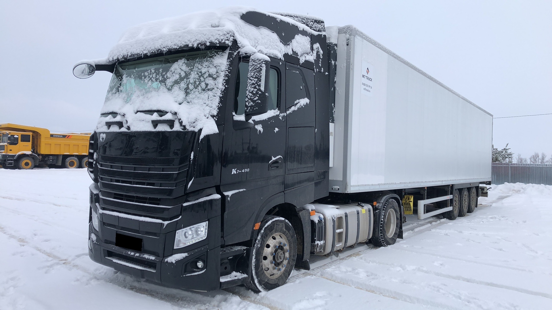 Тягач седельный Jac K7 