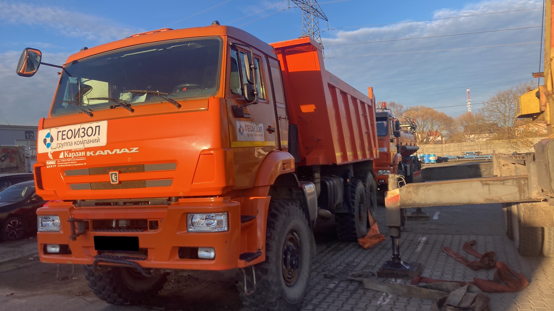 Самосвал КАМАЗ K3440 65222-53