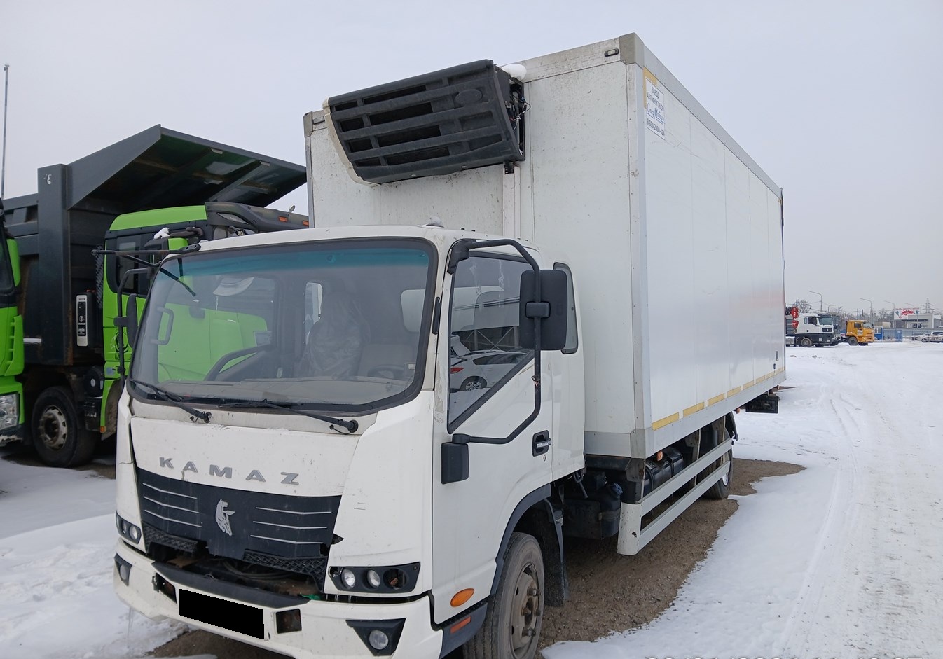 Фургон рефрижератор на базе шасси Камаз Компас 9 (43089-44511-F5) (4389E0)