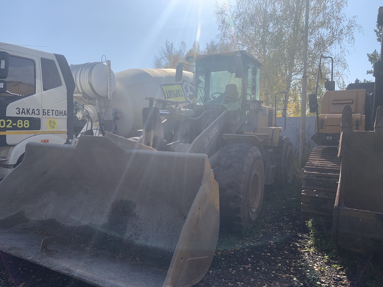 Погрузчик фронтальный XCMG ZL50RU