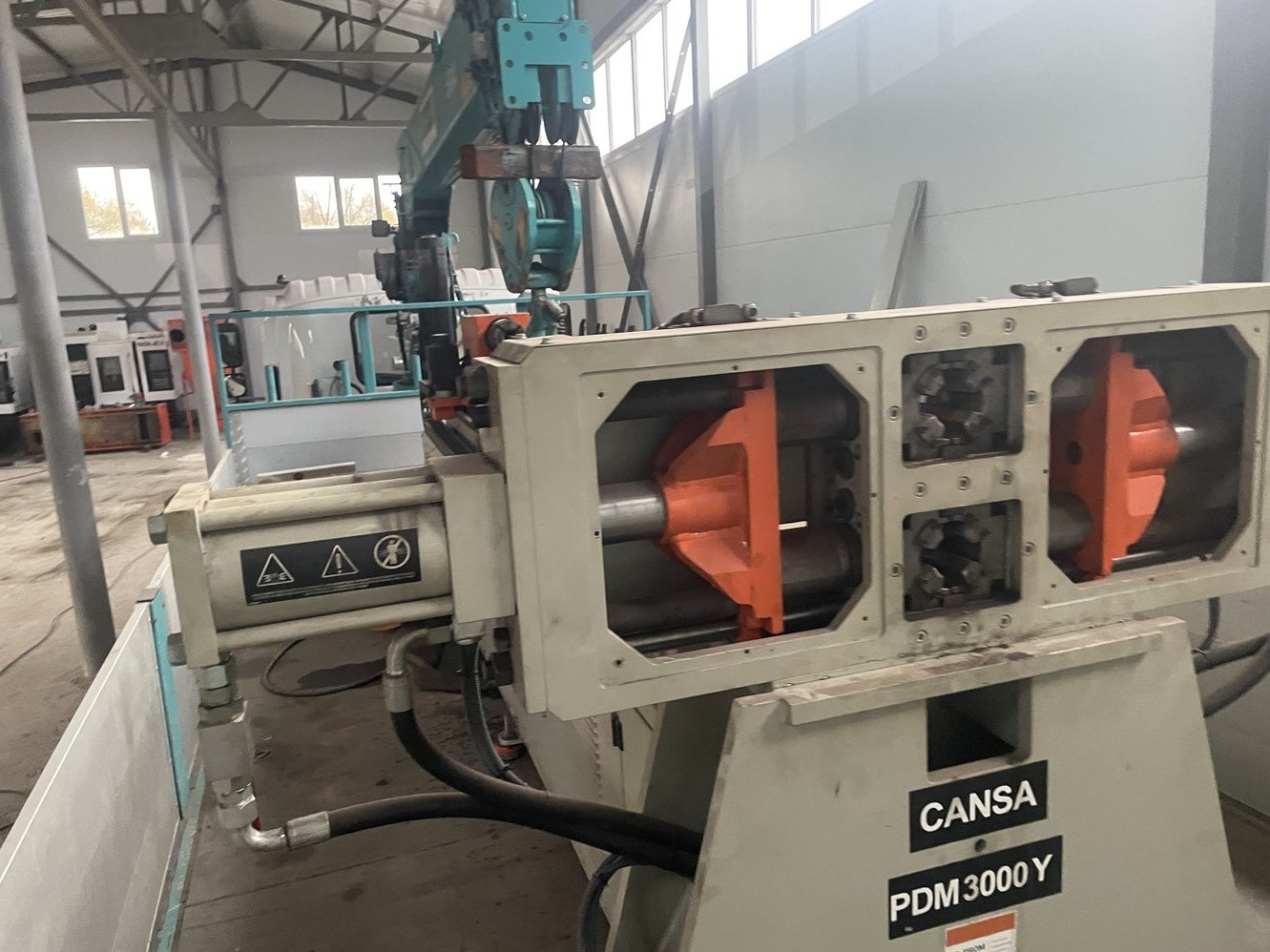 Станок для пробивки отверстий в трубе Cansa Makina PDM 3000Y