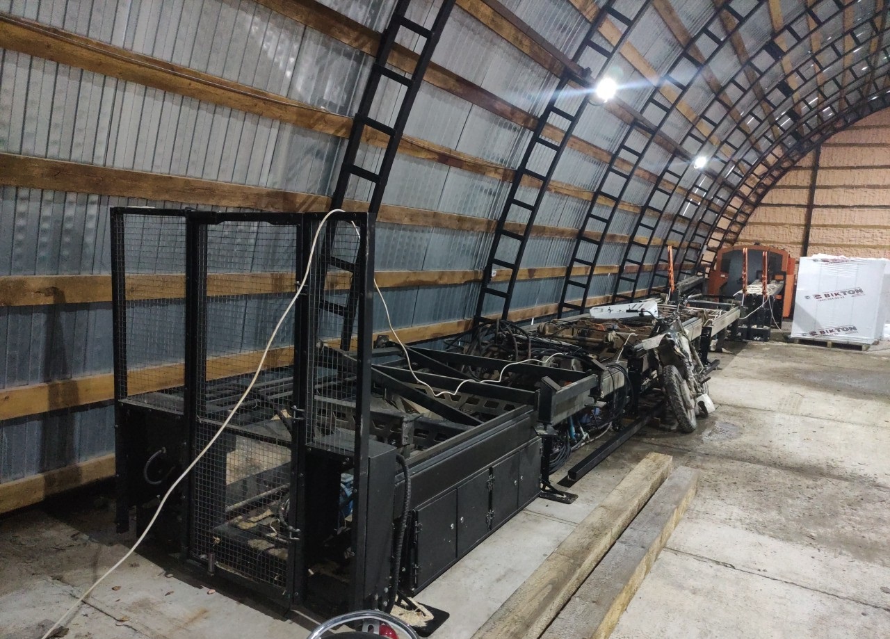 Угловая двухдисковая пилорама ВудВЕР УГП2-600