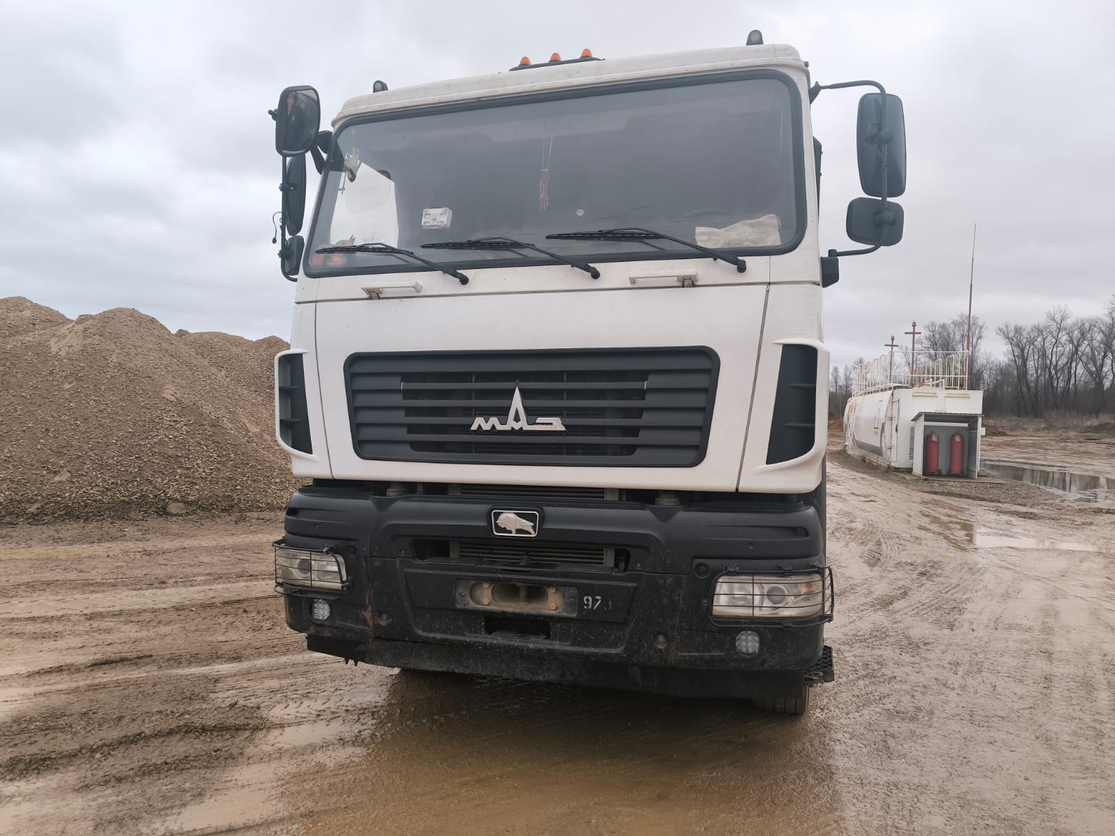 Сортиментовоз АСМ-1В.1 на базе шасси МАЗ-6312С9-8525-012 с КМУ VM10L86 