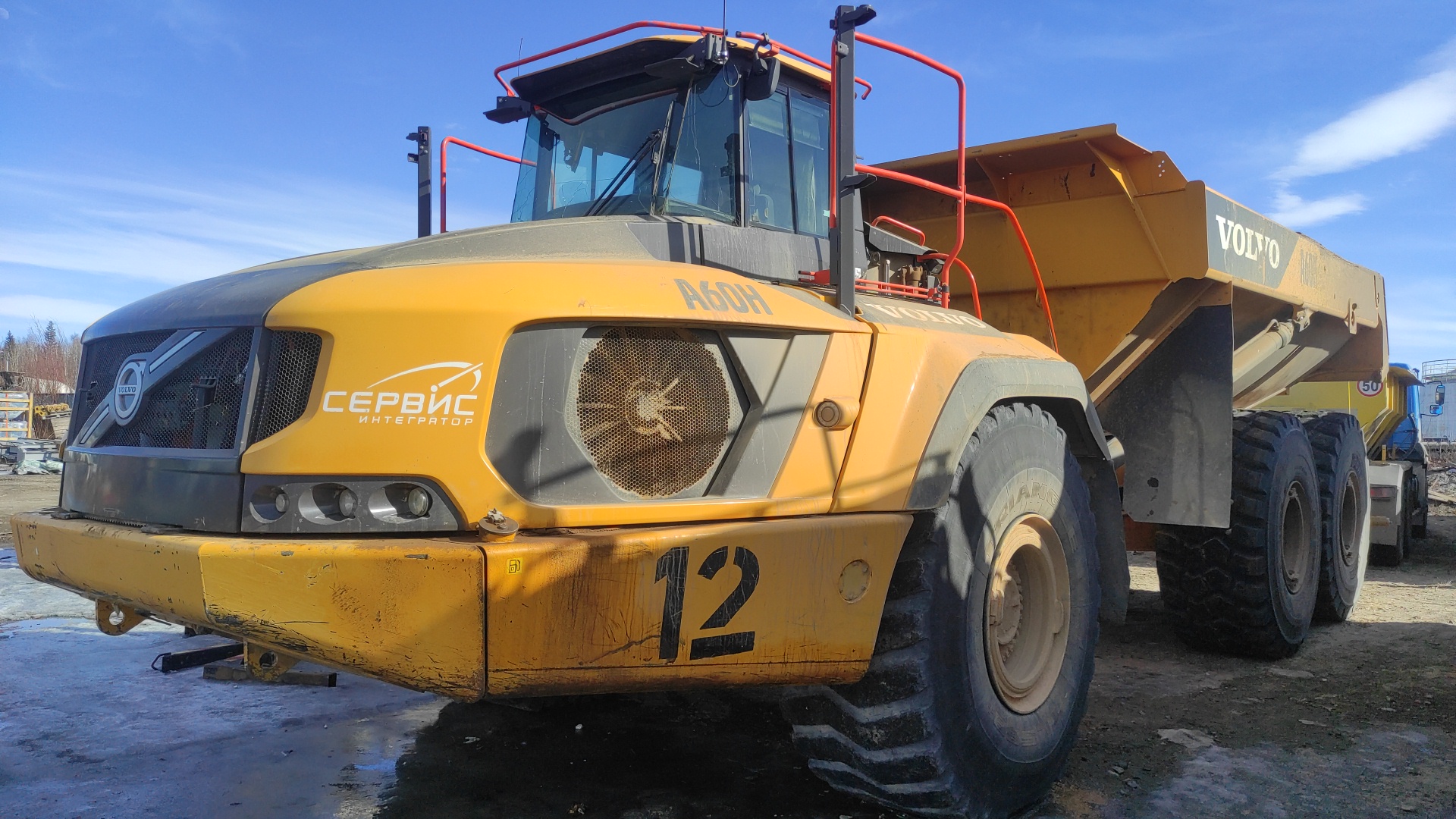 Самосвал VOLVO A60H