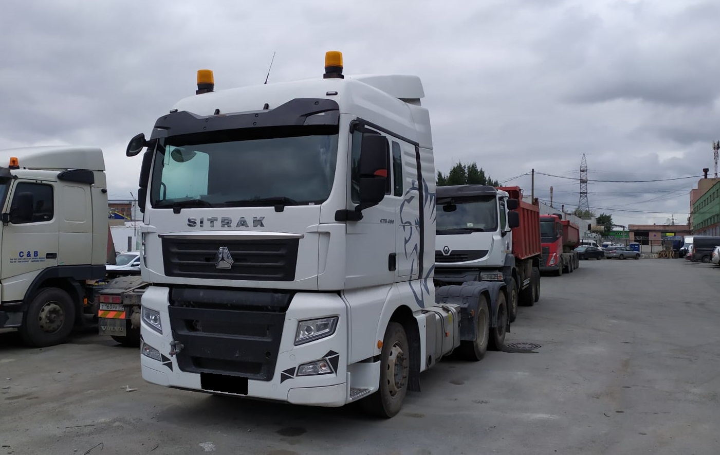 Тягач седельный Sitrak C7H ZZ4256V364HE