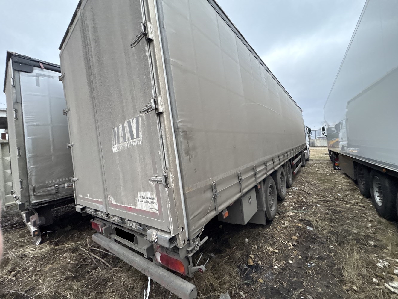 Полуприцеп шторный ТЗА 588510