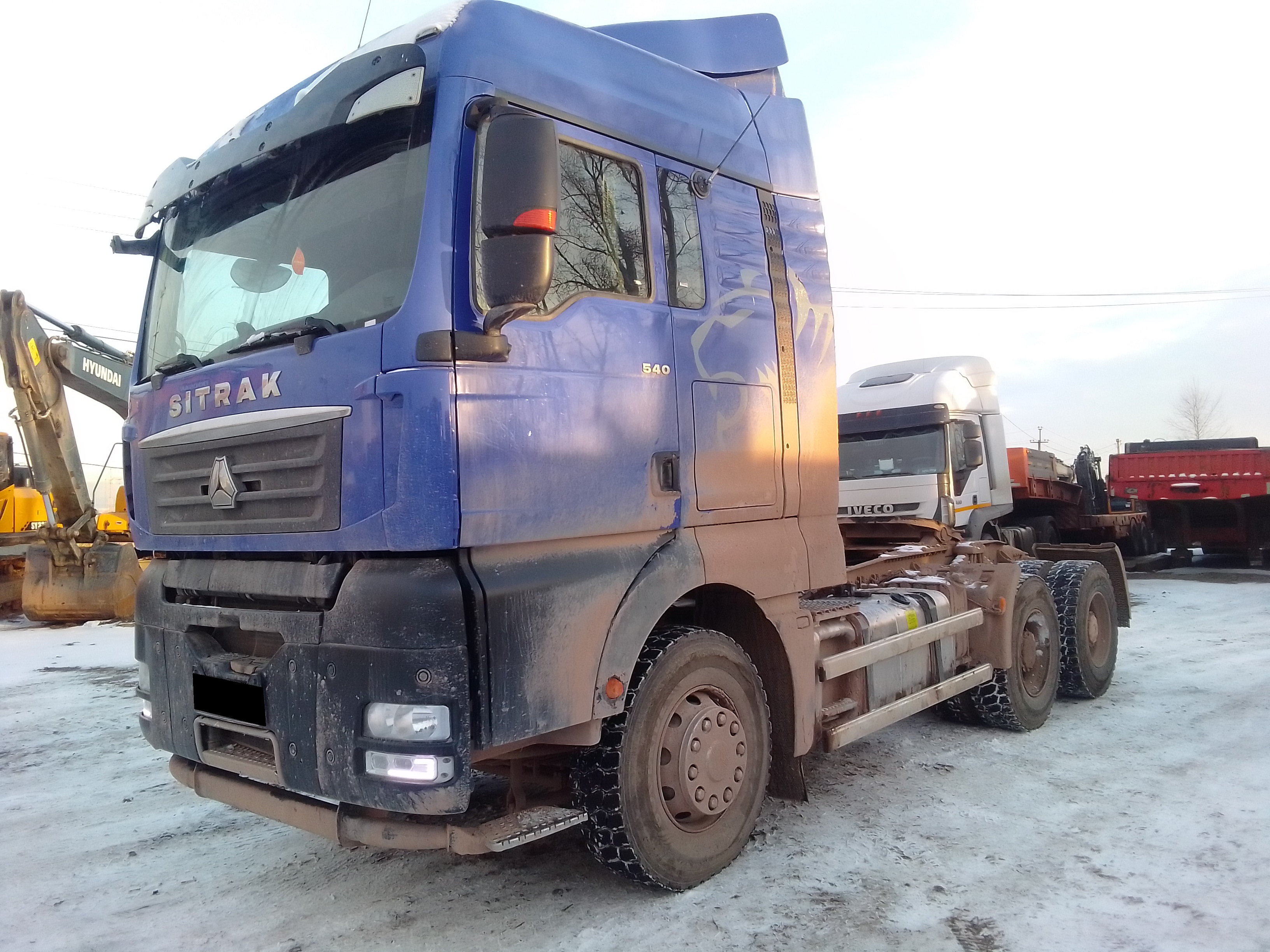 Тягач седельный Sitrak C7H ZZ4256V364HE