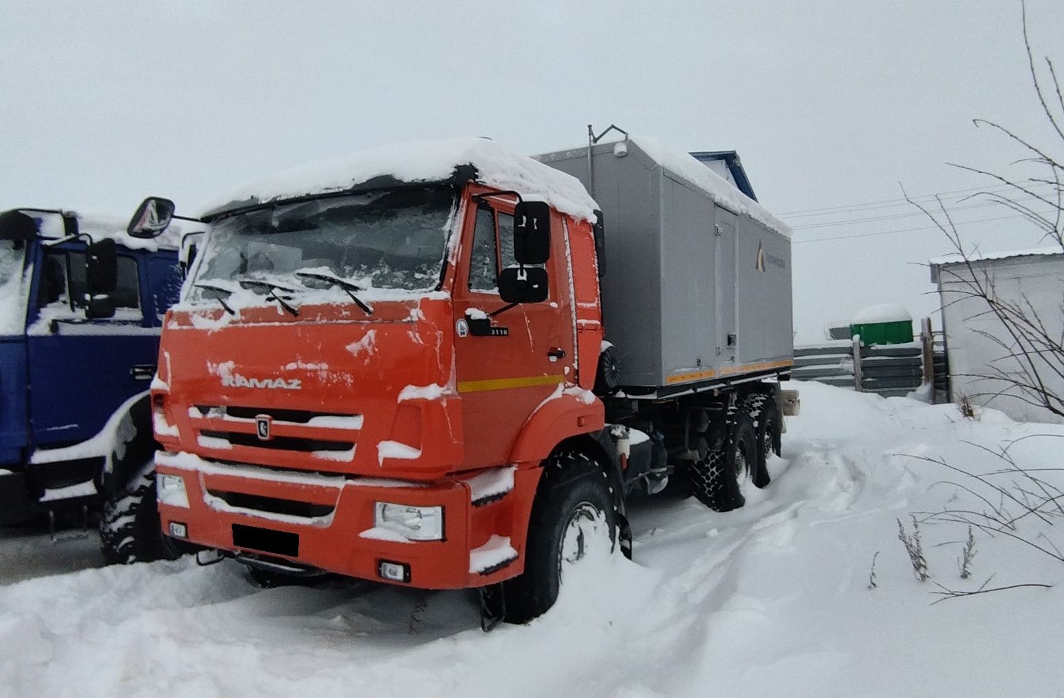 Установка промысловая паровая передвижная ППУА на шасси Камаз 43118-50 (78930A)