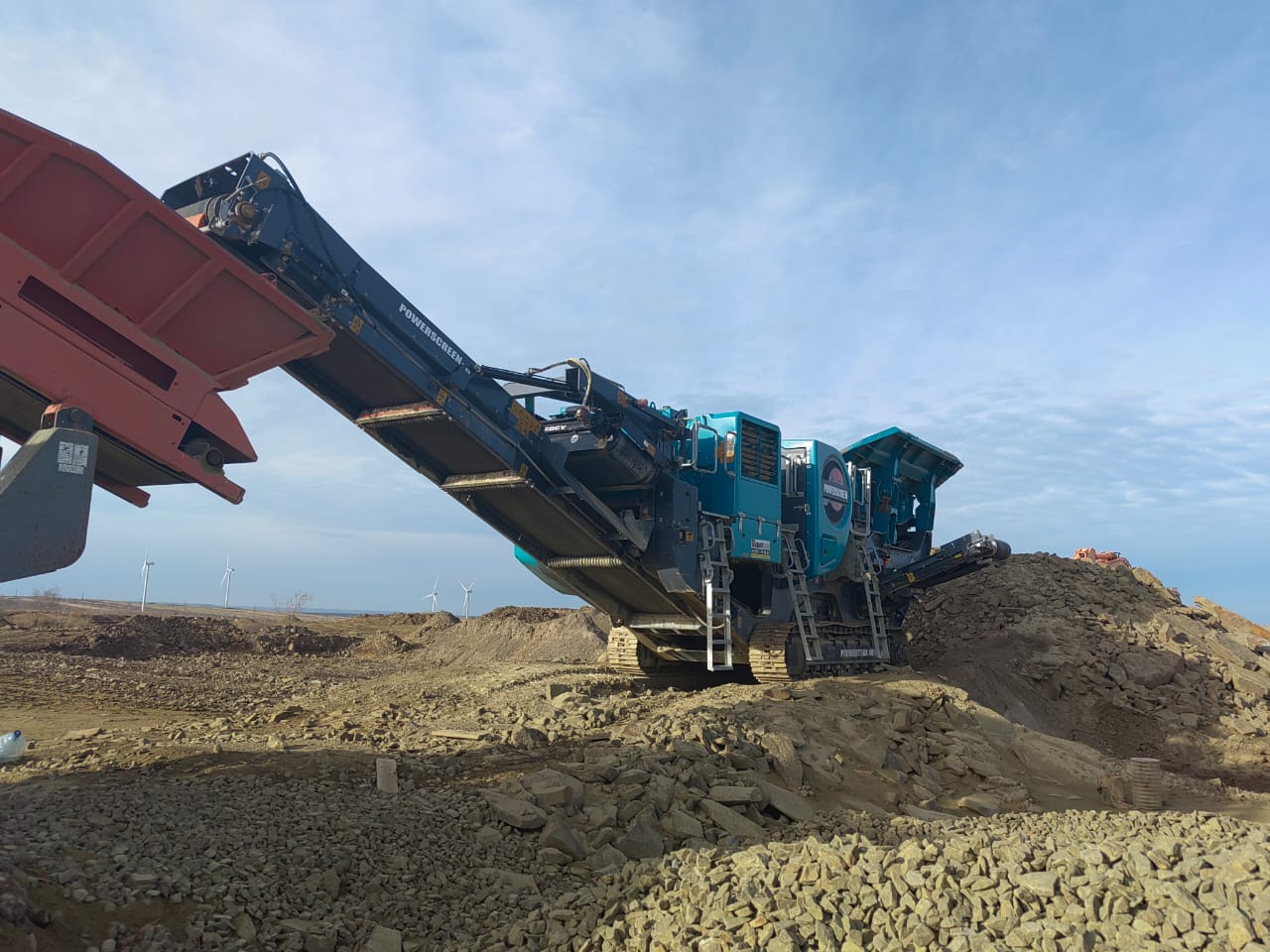 Дробильная установка Powerscreen Premiertrak 400X
