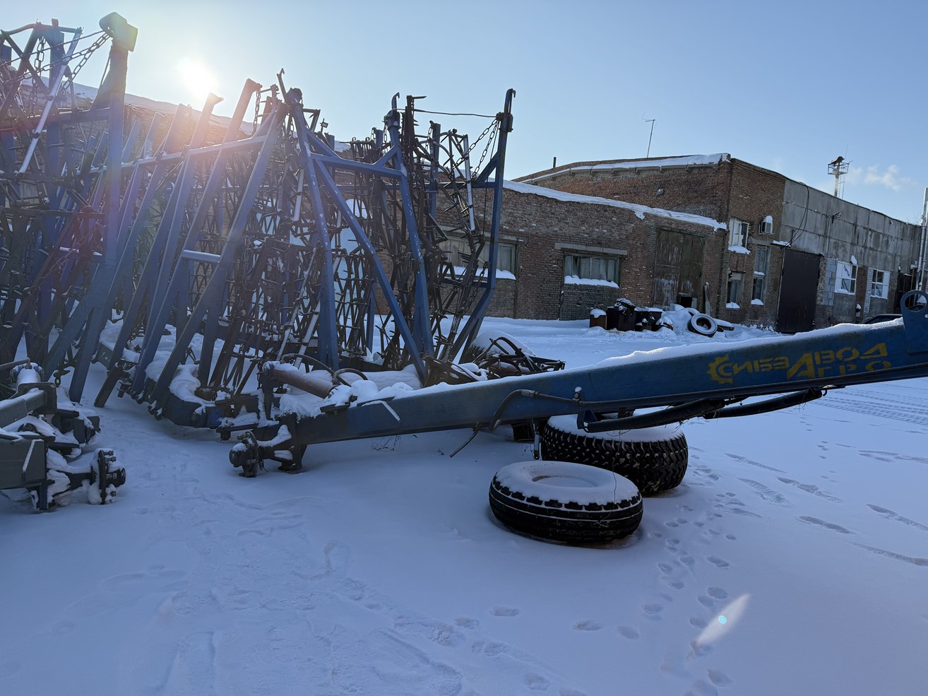 Борона зубовая секционная гидрофицированная средняя БЗСГ-24-2