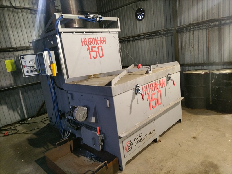 Установка термического обезвреживания и утилизации отходов серии Hurikan 150
