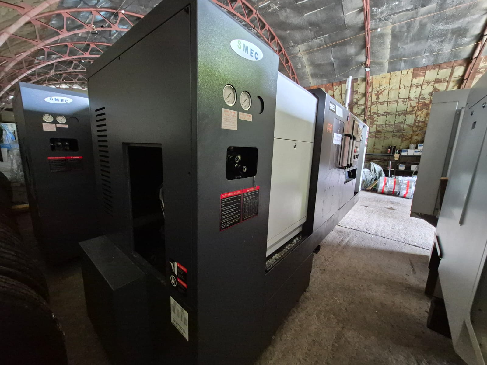 Токарный обрабатывающий центр Smec SL3000 L ЧПУ Fanuc